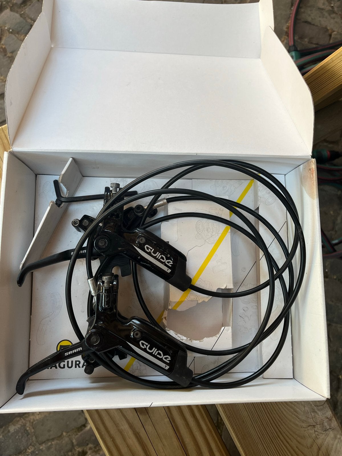 Sram Guide T brakes ,remmen (set van 2), Fietsen en Brommers, Ophalen of Verzenden, Gebruikt, Mountainbike, Remmen