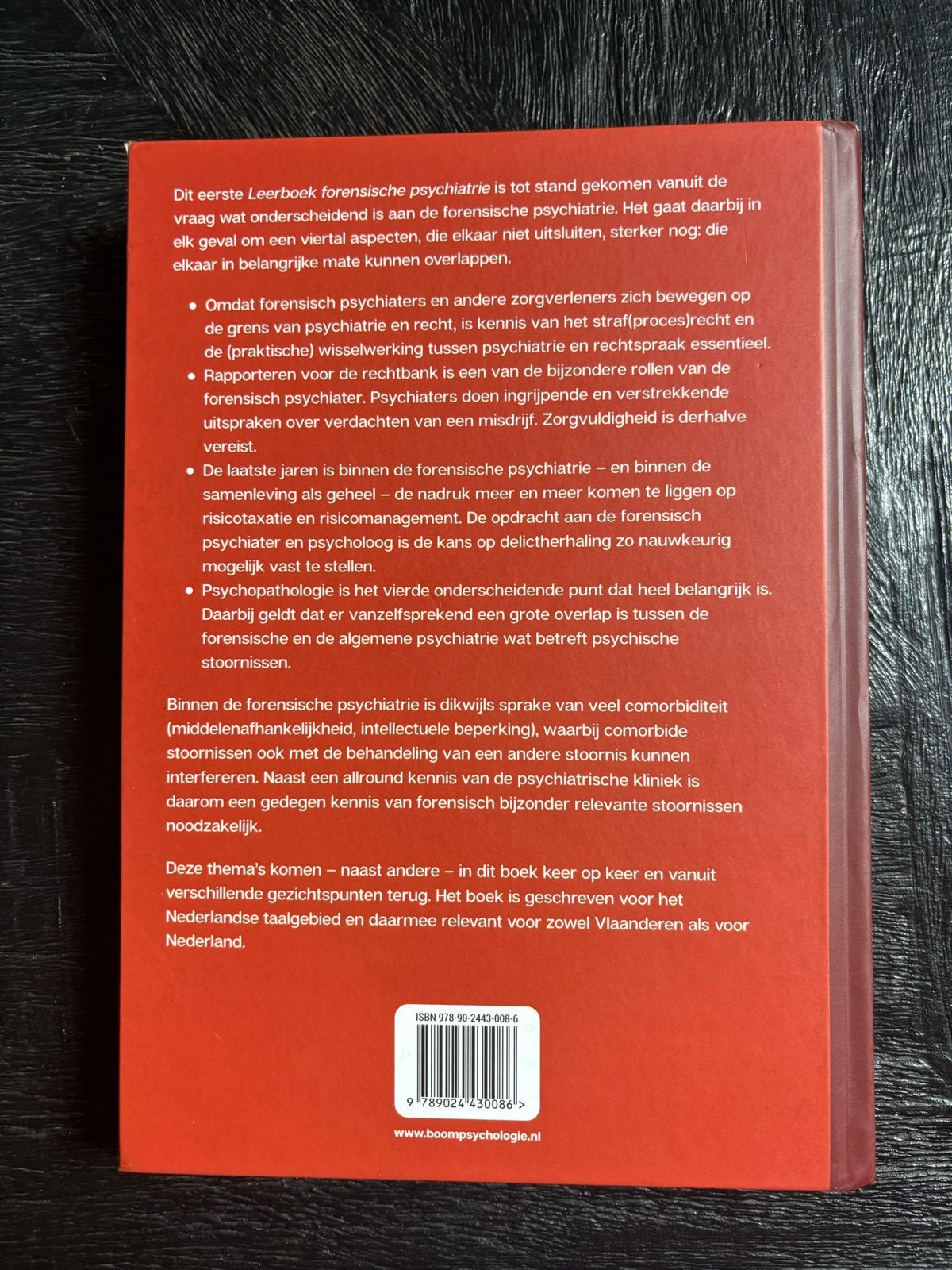 Leerboek Forensische psychiatrie - Kris Goethals, Boeken, Ophalen of Verzenden, Gamma, Zo goed als nieuw, WO