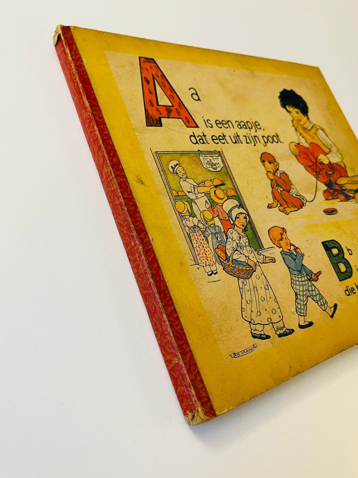 Vintage ABC-boekje - Geïllustreerd door Rie Cramer, Boeken, Ophalen of Verzenden, Gelezen, 3 tot 4 jaar