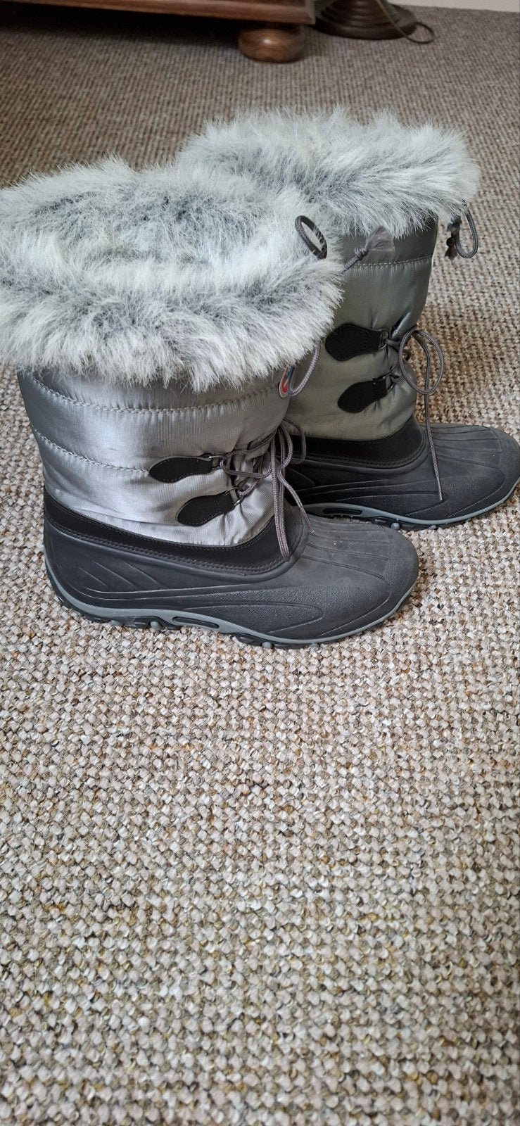 HAWKS Snowboots grijs - Heerlijk warm en waterdicht, Hawks, Zwart, Snowboots, Ophalen of Verzenden