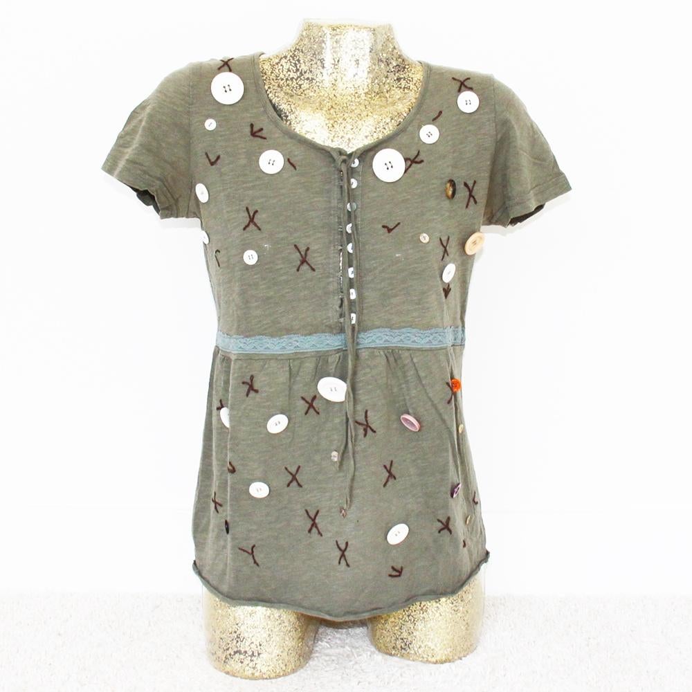 Prachtige Contra Vintage Shirt 100% Katoen (M) - 22 € 25,-, Kleding | Dames, Maat 38/40 (M), Ophalen of Verzenden, Zo goed als nieuw