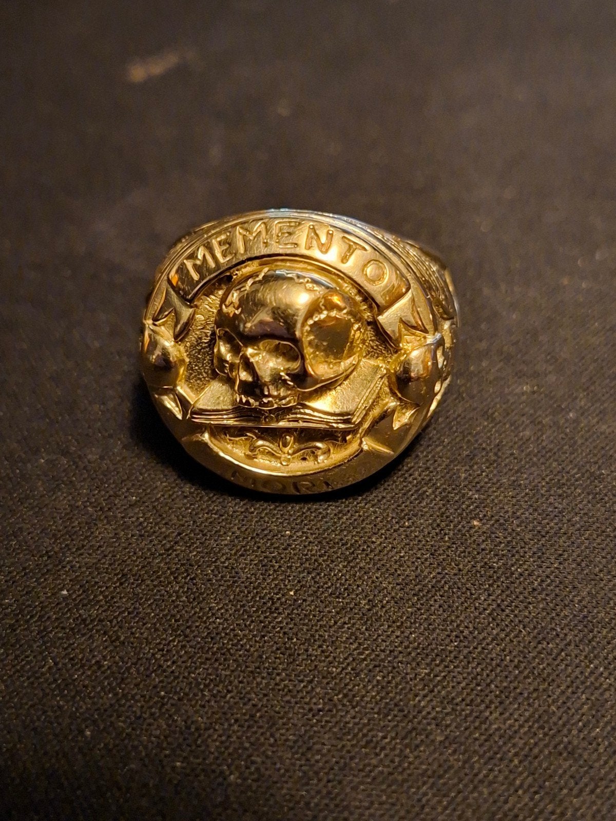 zwaar massief gouden heren ring, Ophalen, 20 of groter, Heer, Zo goed als nieuw