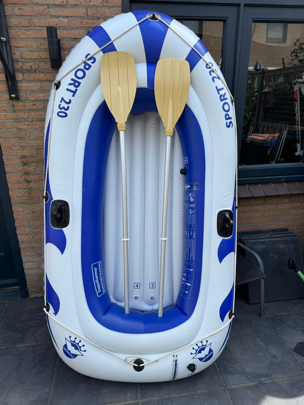 Mooie whencke sport 230 opblaasbare boot, Ophalen, Zo goed als nieuw
