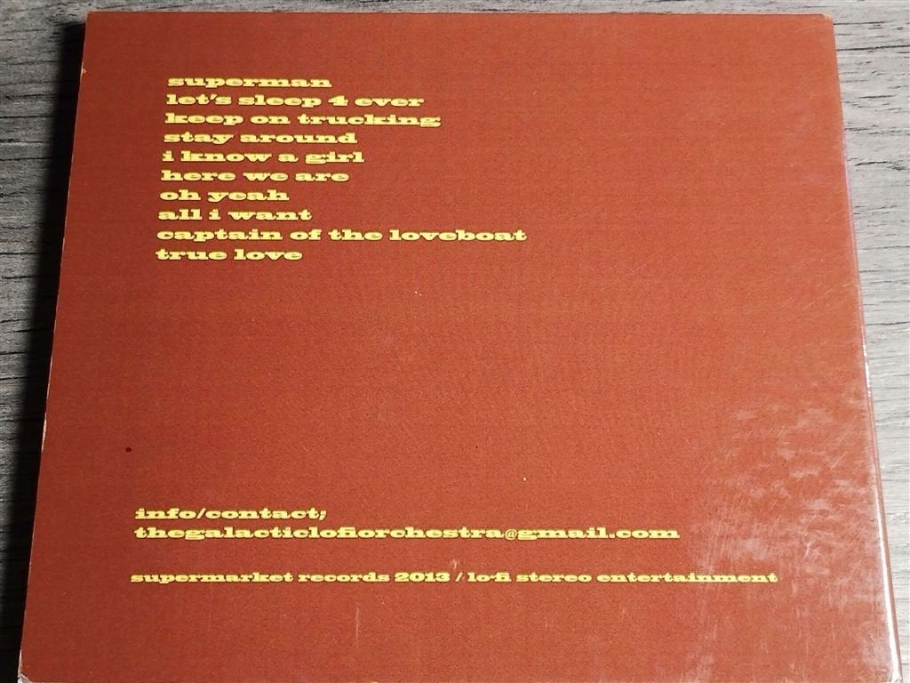 The Galactic Lo-Fi Orchestra - Giving Popmusik, Ophalen of Verzenden, Zo goed als nieuw, Poprock