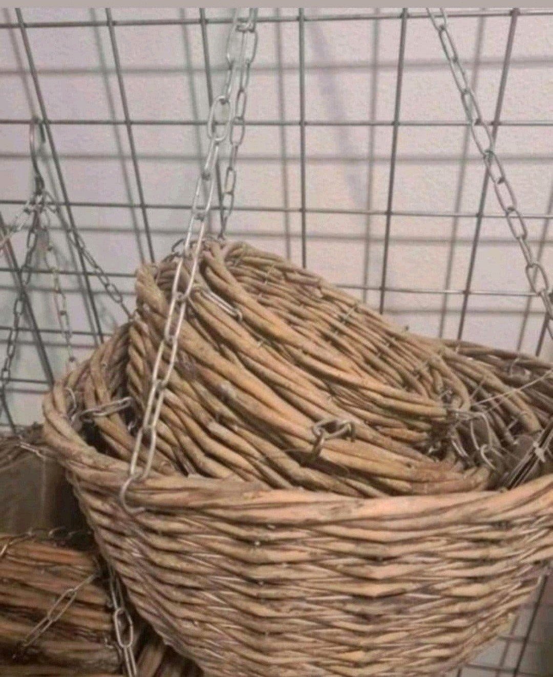 4 hang manden nieuw van groot naar klein, Tuin en Terras, Overige materialen, Rond, Nieuw, Ophalen of Verzenden