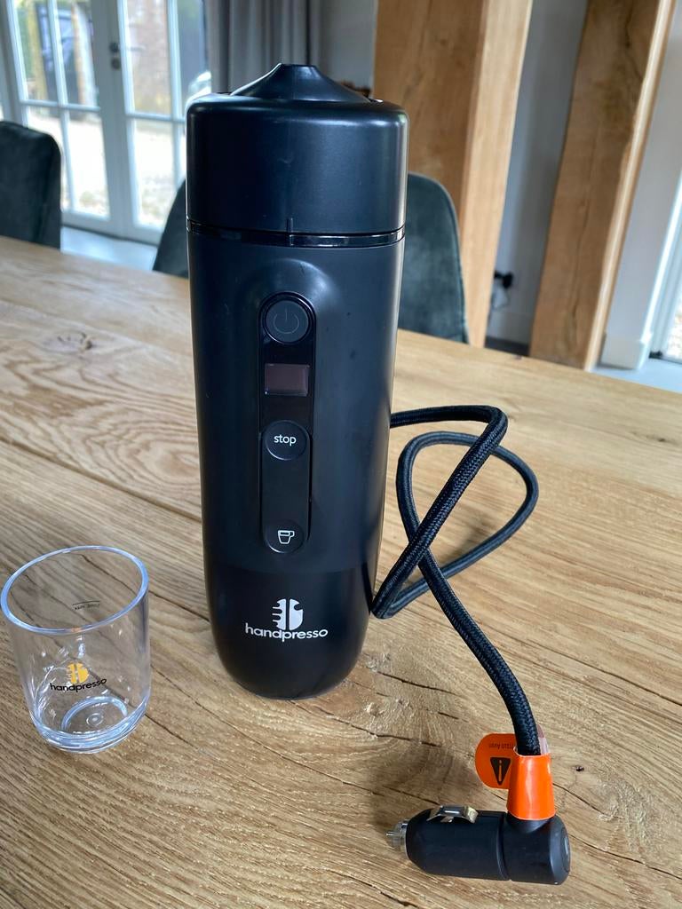 Handpresso Cups Espresso Apparaat voor onderweg 12V, Witgoed en Apparatuur, Koffiezetapparaten, Gemalen koffie, Espresso apparaat