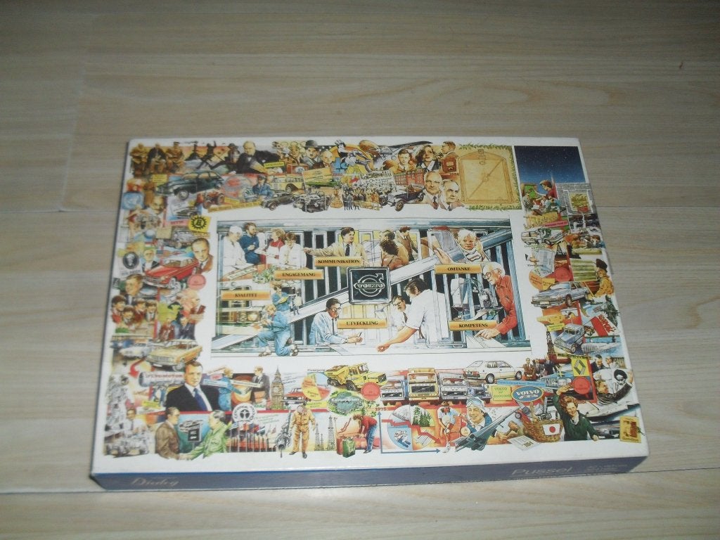 Volvo Dialog puzzle 384 stukjes, Ophalen, 500 t/m 1500 stukjes, Zo goed als nieuw, Legpuzzel