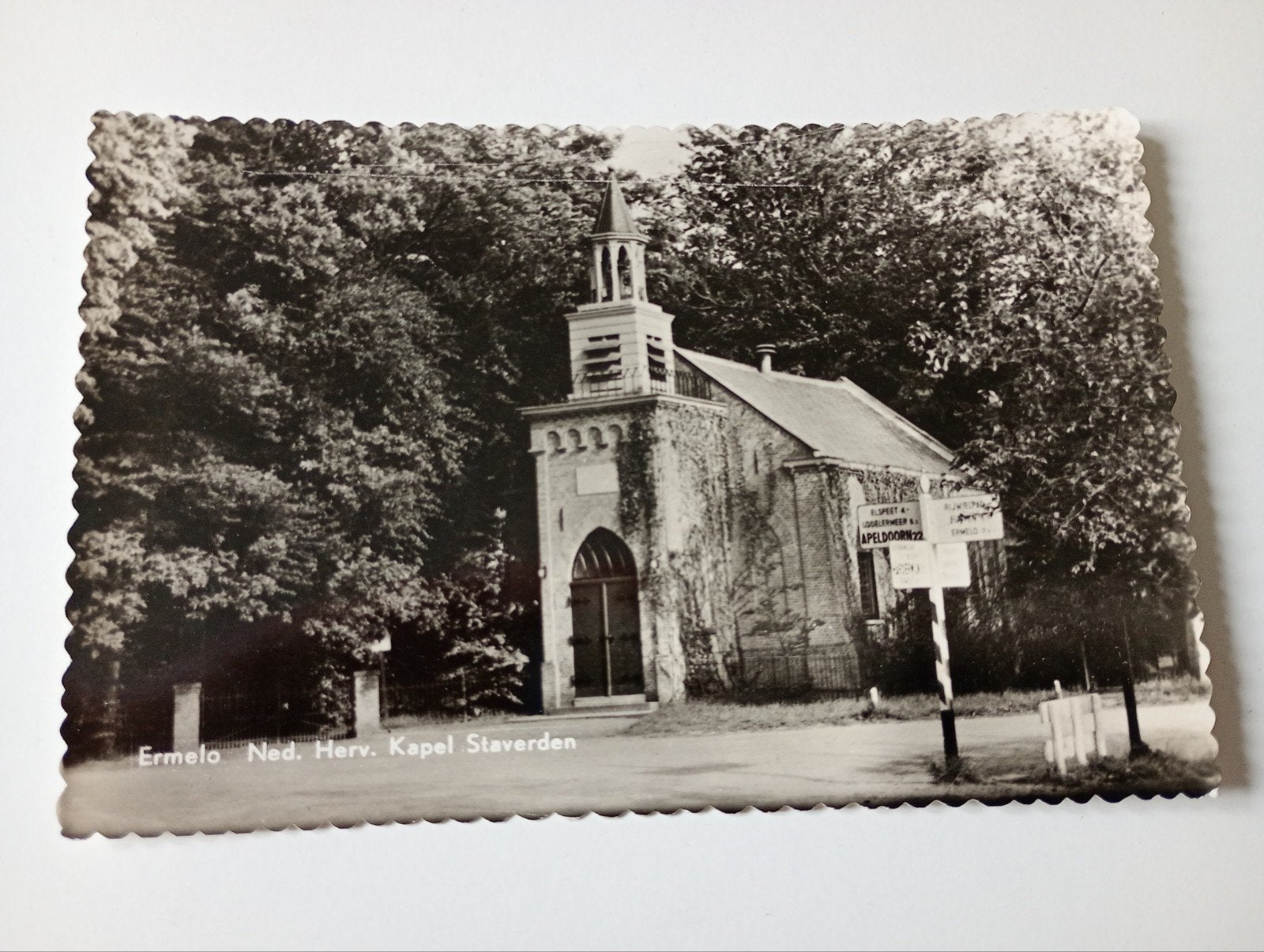Ermelo NH Kapel Staverden, Ophalen of Verzenden, 1940 tot 1960, Ongelopen, Gelderland