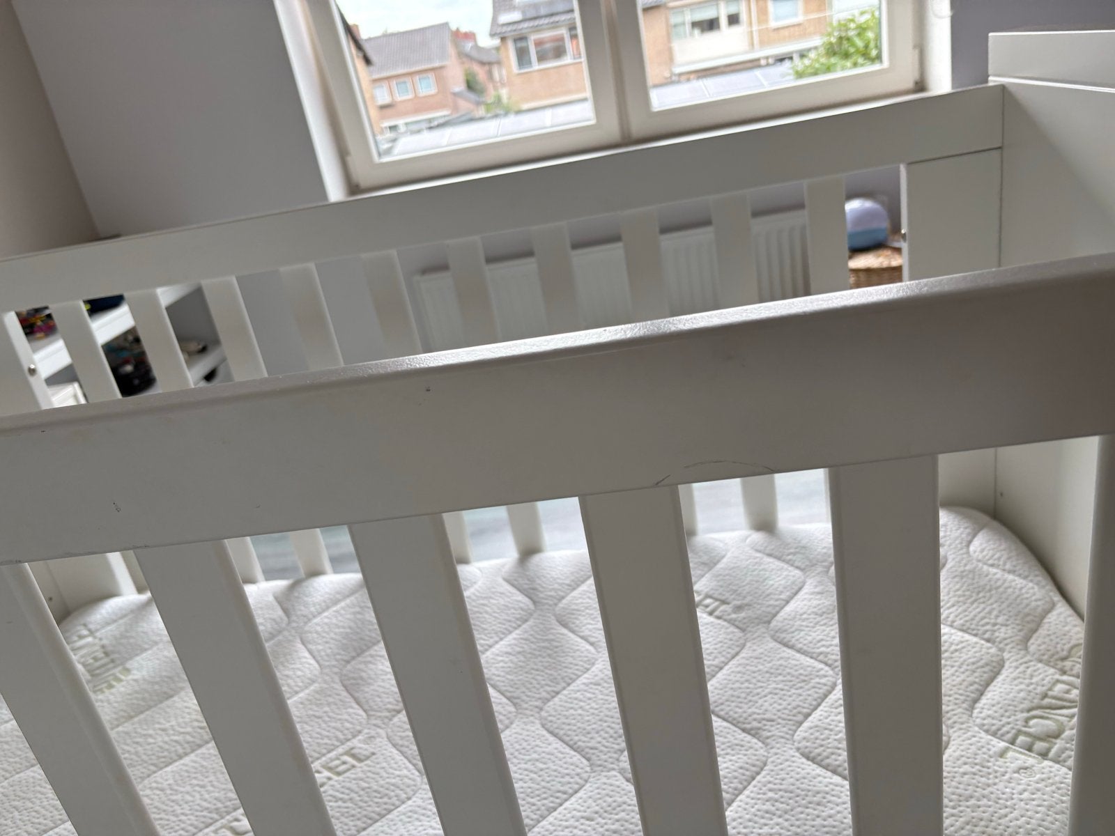Complete Babykamer Interbaby Ledikant,Commode en Kledingkast, Ophalen, Zo goed als nieuw, Jongetje of Meisje