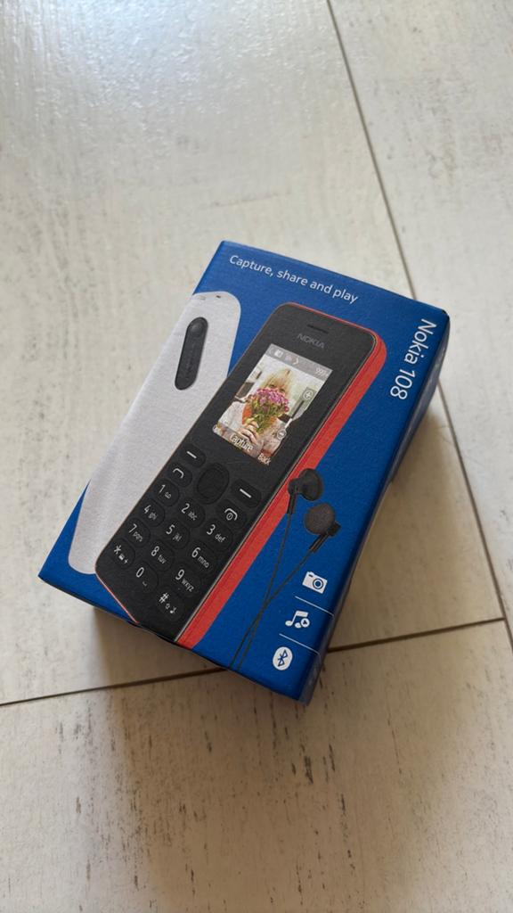 Nokia 108 - NIEUW in doosje, Telecommunicatie, Mobiele telefoons | Nokia, Ophalen of Verzenden, Nieuw, Minder dan 3 megapixel