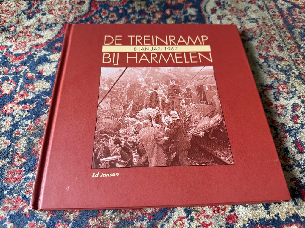 De Treinramp bij Harmelen 8 januari 1962. Ed Janson., 20e eeuw of later, Ed Janson, Ophalen of Verzenden, Zo goed als nieuw