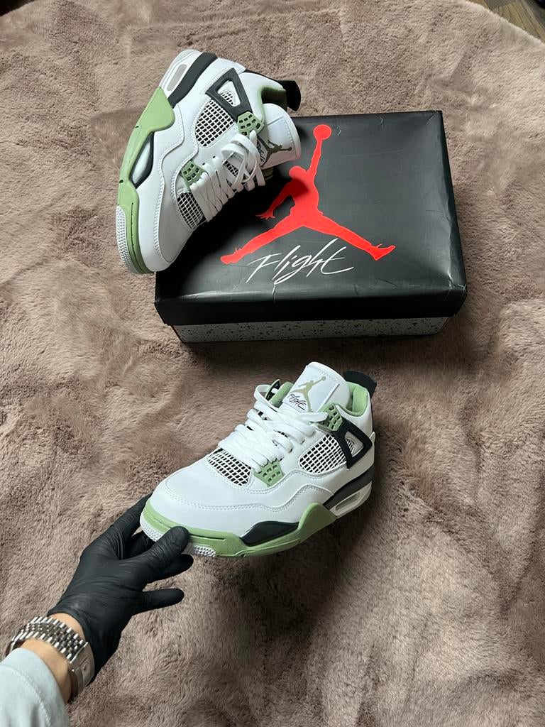Jordan 4 Seafoam, Ophalen of Verzenden, Nieuw, Wit, Sneakers of Gympen