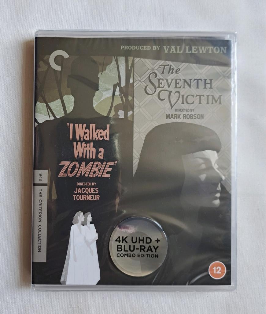 I Walked With a Zombie / The Seventh Victim [Criterion 4K], Cd's en Dvd's, Ophalen of Verzenden, Zo goed als nieuw, Boxset