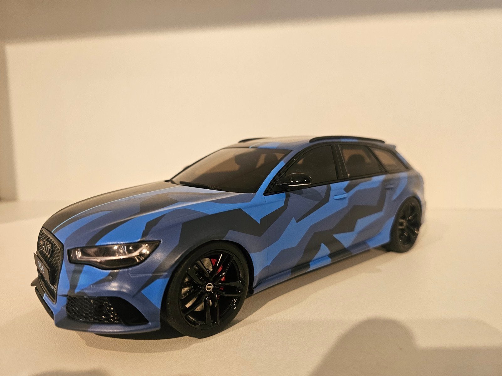 GT Spirit GT799 Audi RS6 Avant camouflage, Ophalen of Verzenden, Zo goed als nieuw, Auto, Overige merken