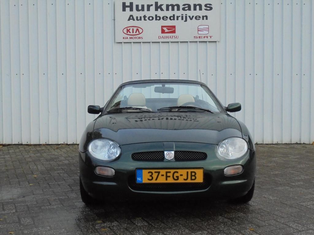 MG MGF 1.8i 120PK LEER ZEER NETTE ORIGINEEL NL AUTO, Auto's, Oldtimers, Beige, Cabriolet, 1796 cc, Bedrijf