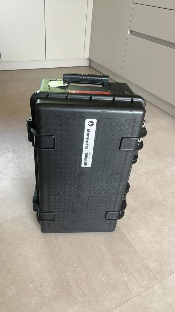 Manfrotto Pro Light Reloader Tough 55, Ophalen of Verzenden, Zo goed als nieuw, Overige instrumenten, Flightcase
