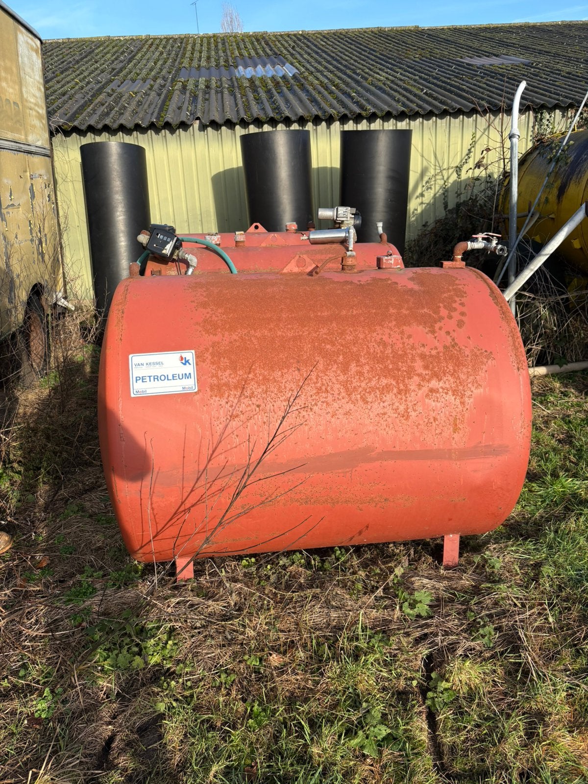 2200 Liter Dieseltank / met pomp, Ophalen of Verzenden