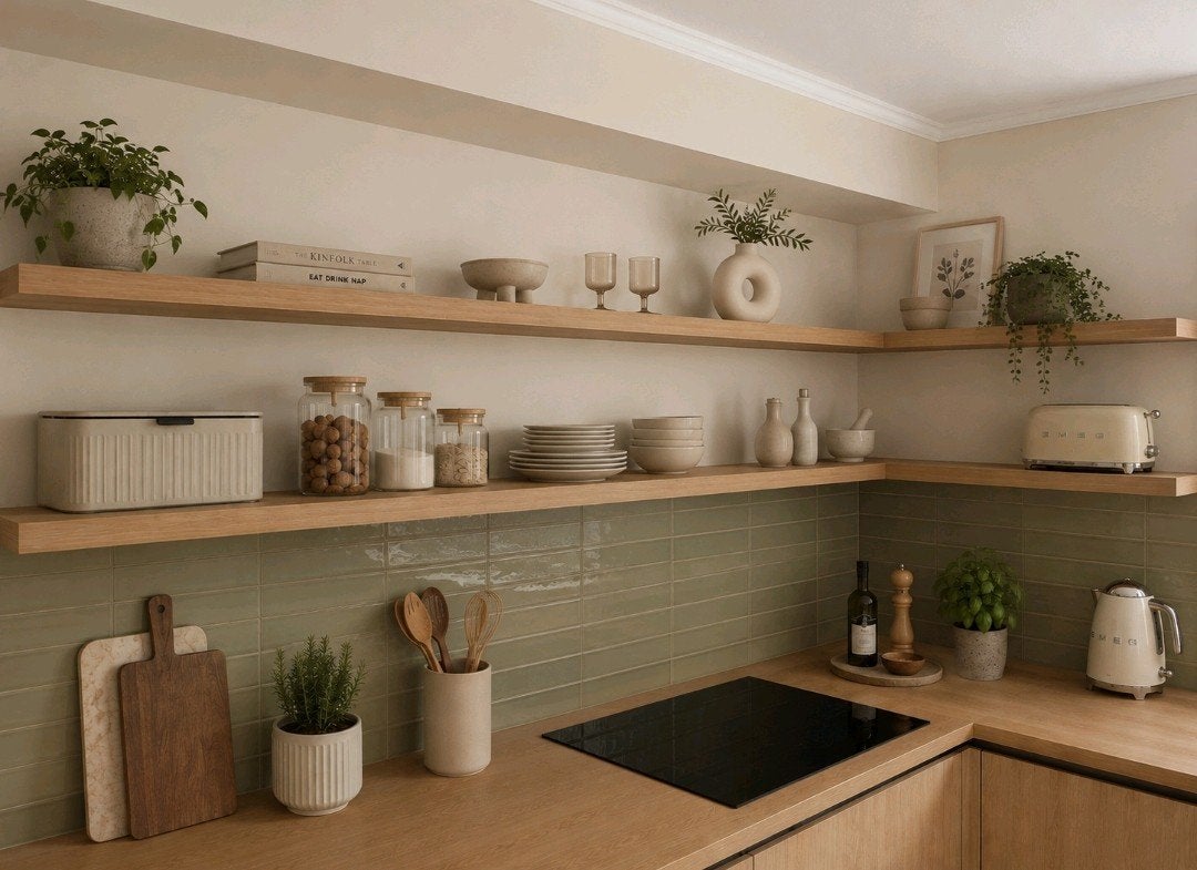 Keukenplanken wandplanken op maat massief eiken blind gemont, Ophalen of Verzenden, Nieuw