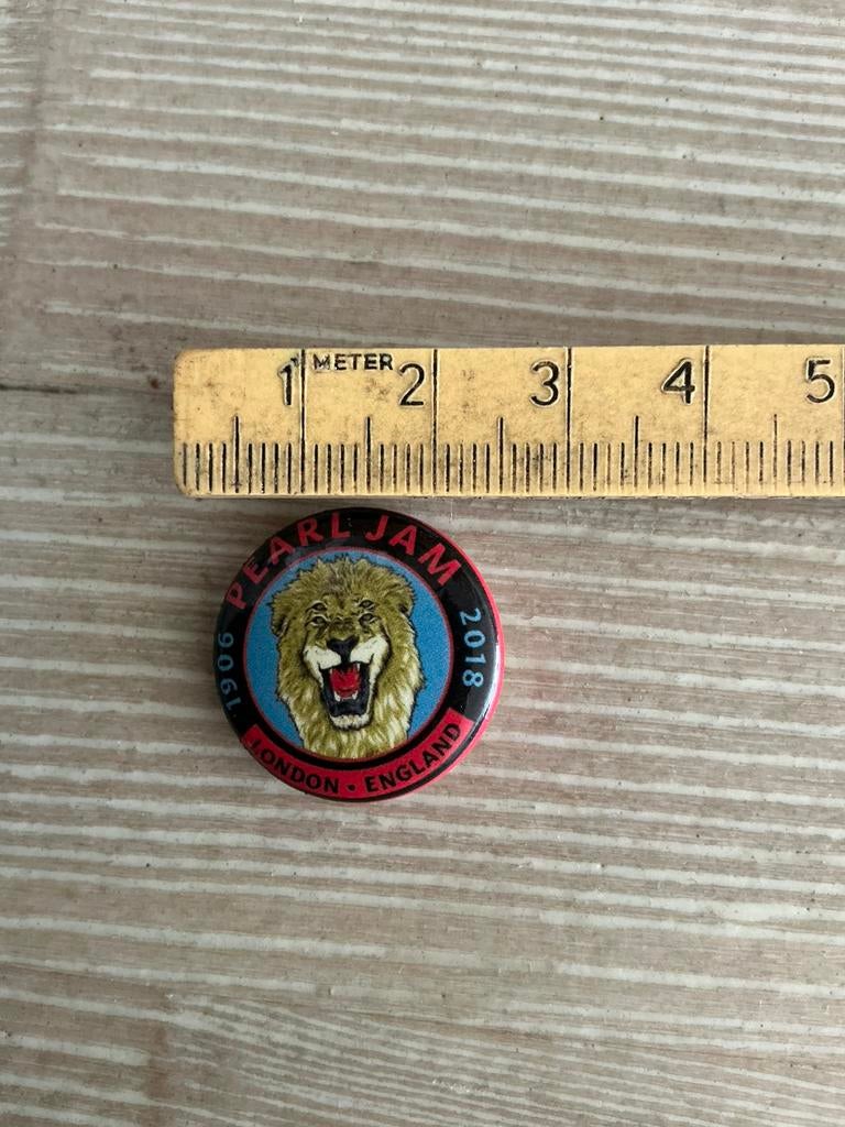Event button Pearl Jam London 19-06-2018, Ophalen of Verzenden, Nieuw, Overige onderwerpen, Button