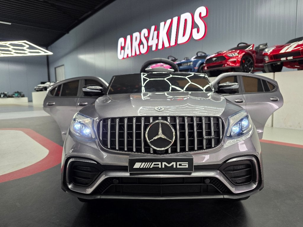 Kinderauto Mercedes GLC - 4 motors - leren zit - met RC, Ophalen of Verzenden, Nieuw, Afstandsbediening
