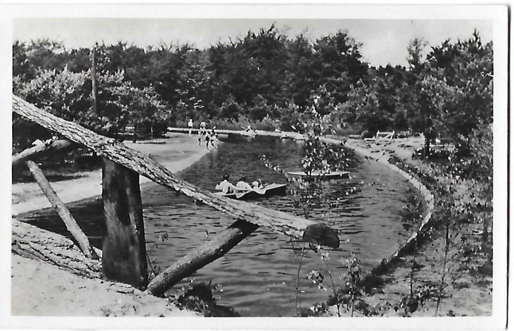 Putten Kanovijver Gelopen Ansichtkaart (B595, Ophalen of Verzenden, 1960 tot 1980, Gelopen, Gelderland