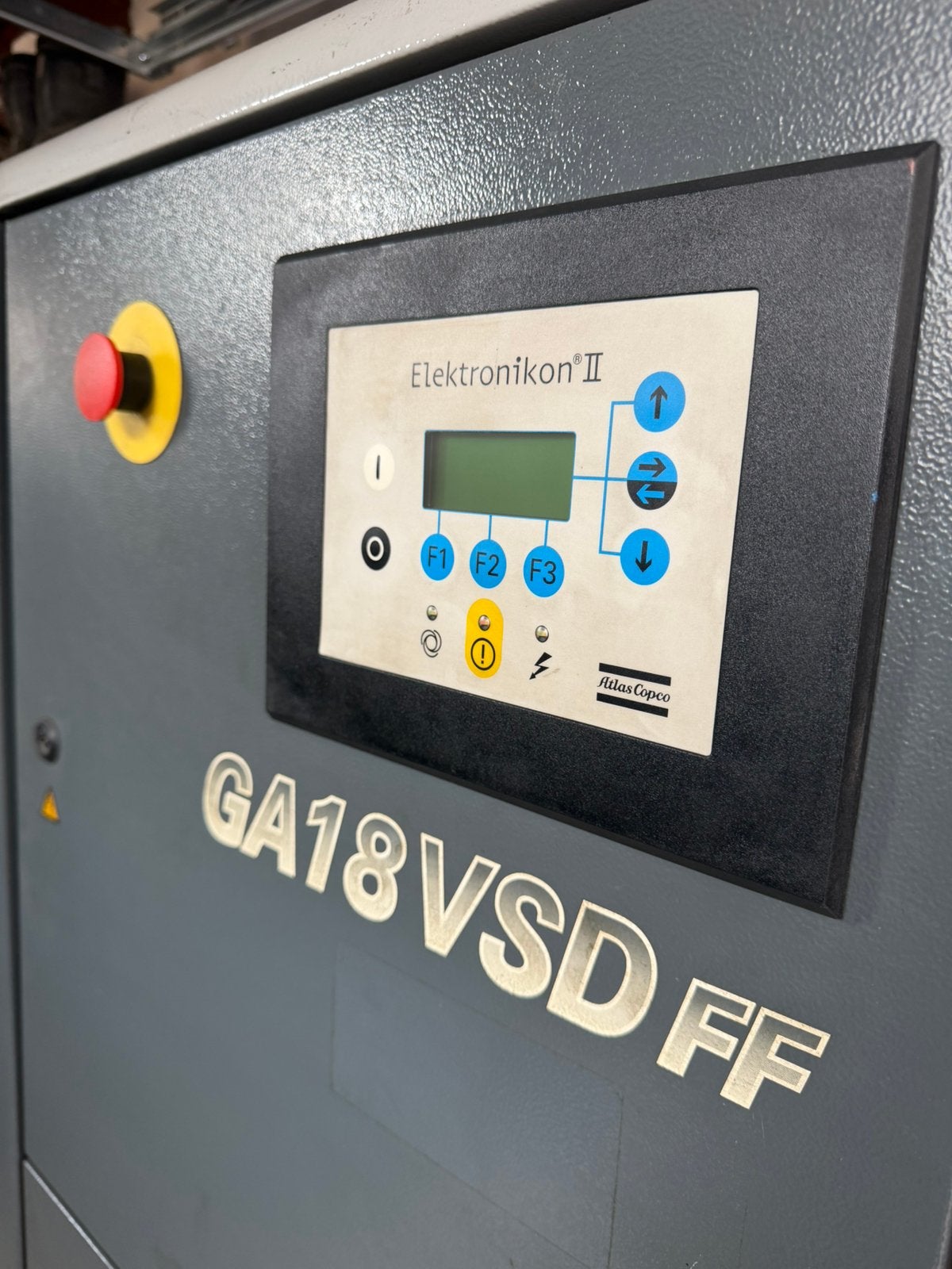 Atlas Copco GA18 VSD FF compressor, 100 liter of meer, Ophalen of Verzenden, Zo goed als nieuw