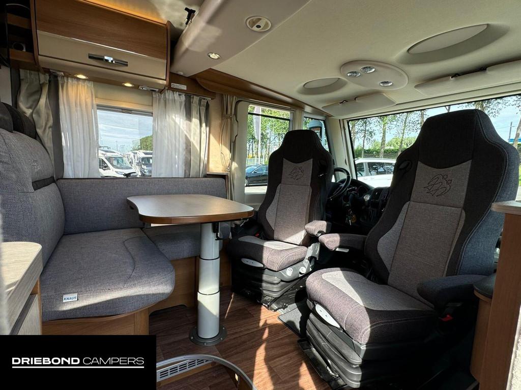 Knaus 650 MEG Platinum Automaat Enkele Bedden Zonnepaneel Lu, Caravans en Kamperen, Campers, Airbags, Bedrijf, Diesel, Elektrische ramen