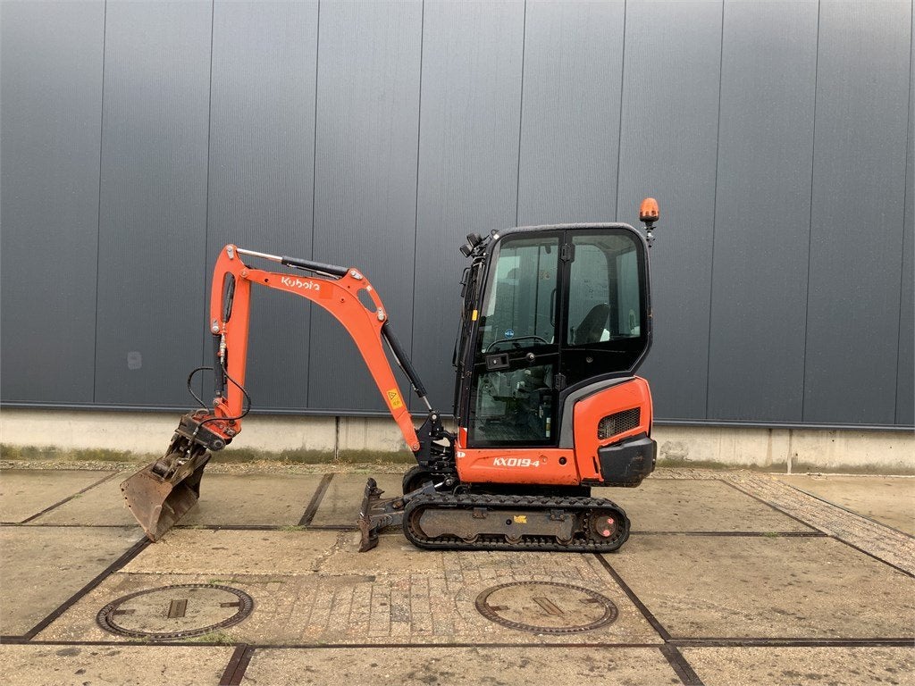 Kubota KX 019-4 (bj 2012), Graafmachine