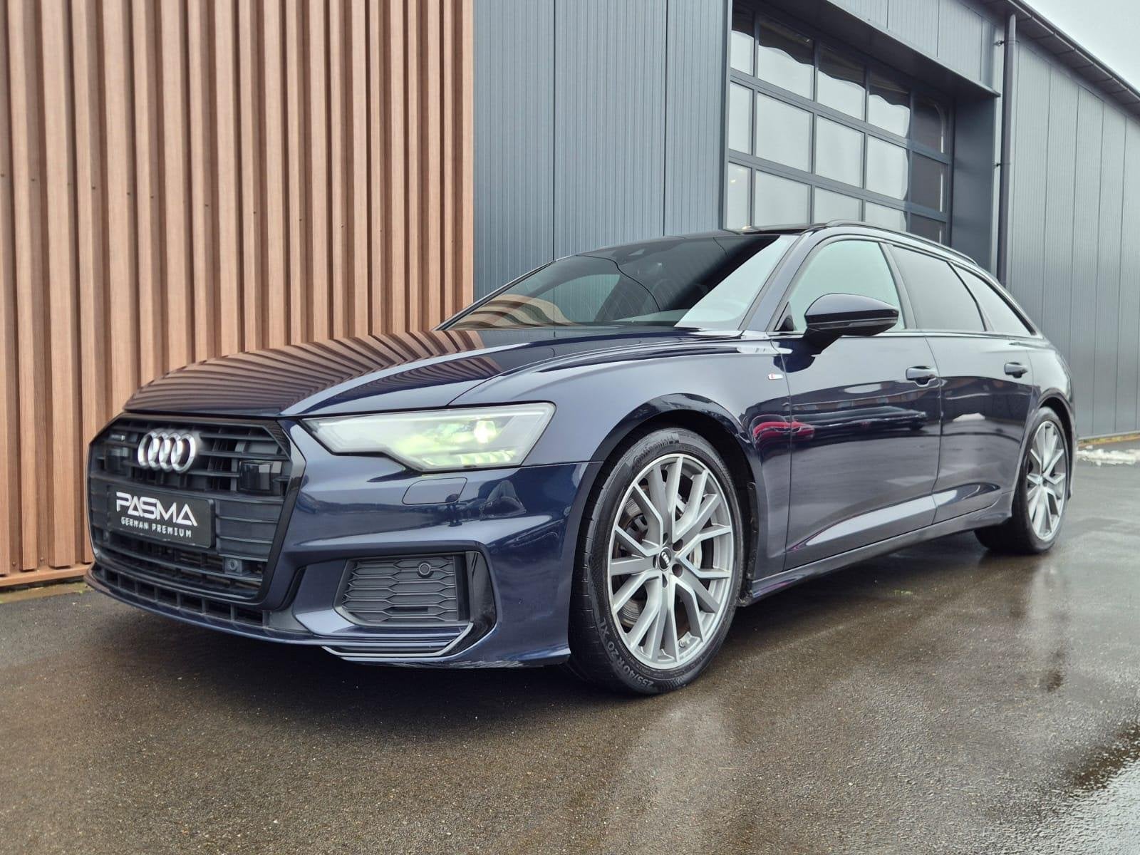 Audi A6 Avant 55 TFSI Quattro S-Line | PANO | B&O | BTW | St, Automaat, Dealer onderhouden, Gebruikt, 2995 cc