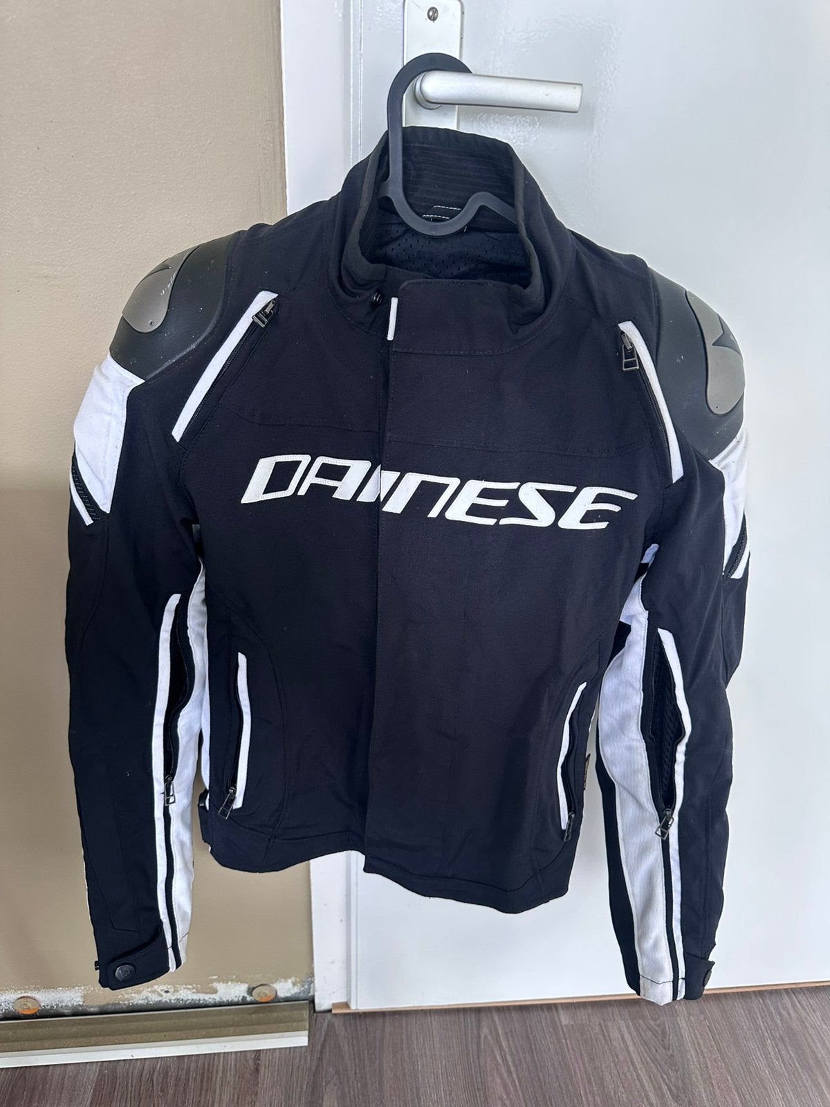 Dainese motor jas met bescherming, Motoren, Ophalen of Verzenden, Tweedehands, Jas | textiel