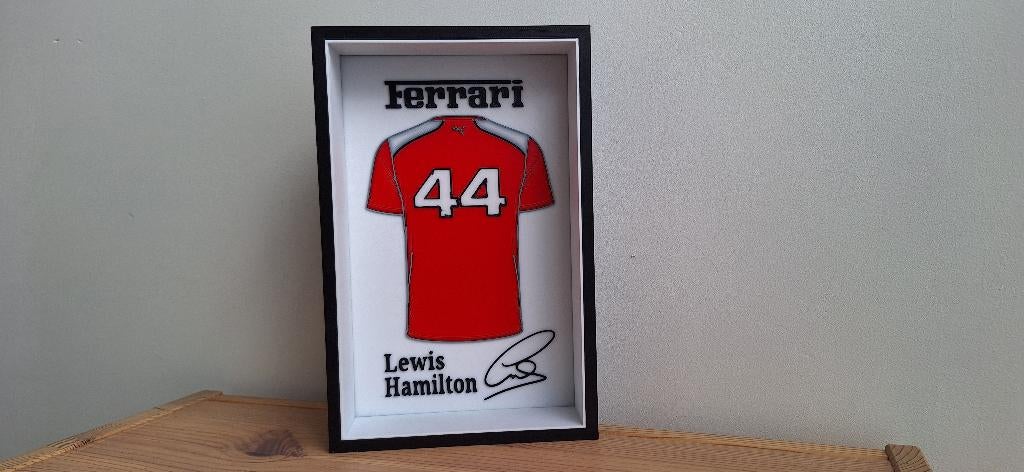 F1 Ferrari decoratie 3D print, Ophalen of Verzenden, Nieuw, Formule 1