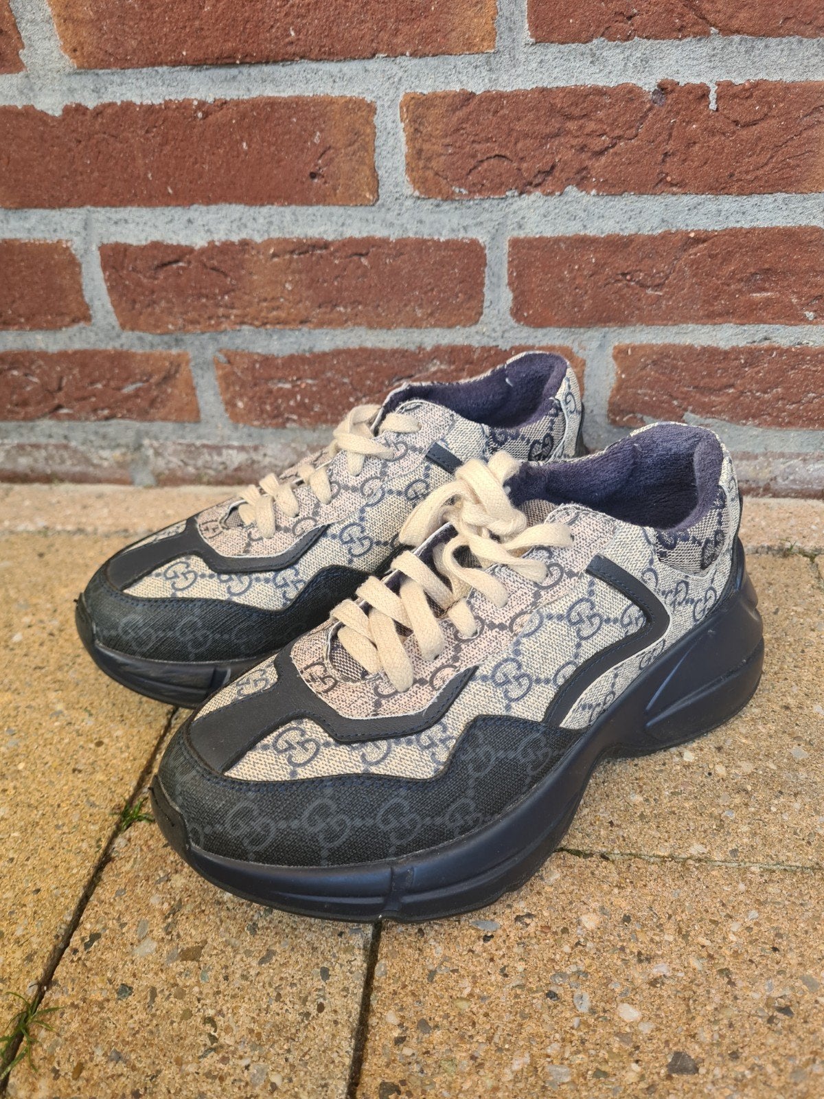 Gucci sneakers maat 37, Ophalen, Zwart, Gedragen, Gucci