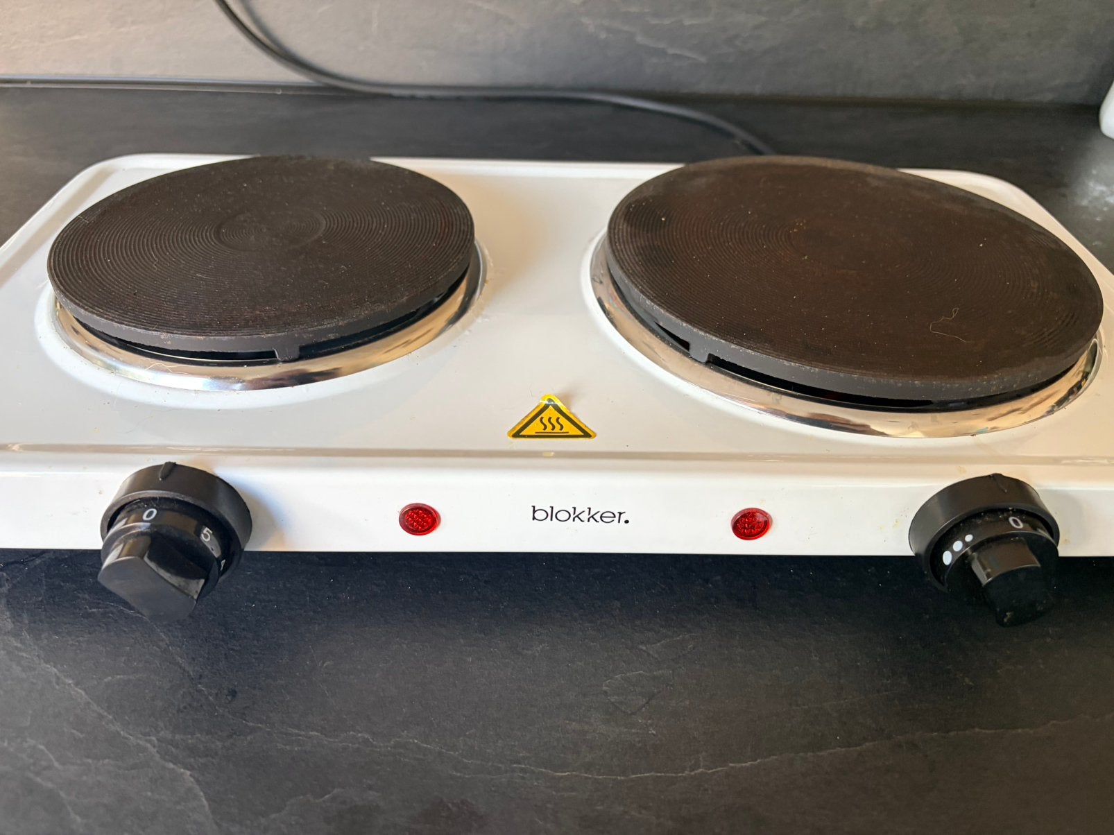 Elektrische kookplaat, Ophalen, Gebruikt, 3 kookzones of minder, Vrijstaand