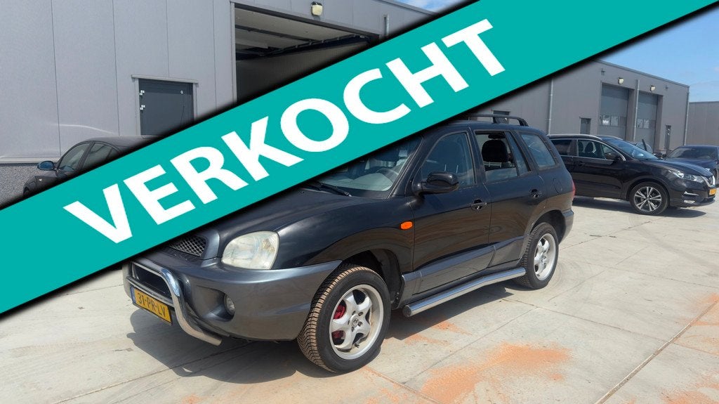 Hyundai Santa Fe 2.0i-16V Motion, Auto's, Hyundai, Voorwielaandrijving, Gebruikt, 4 cilinders, 2000 kg