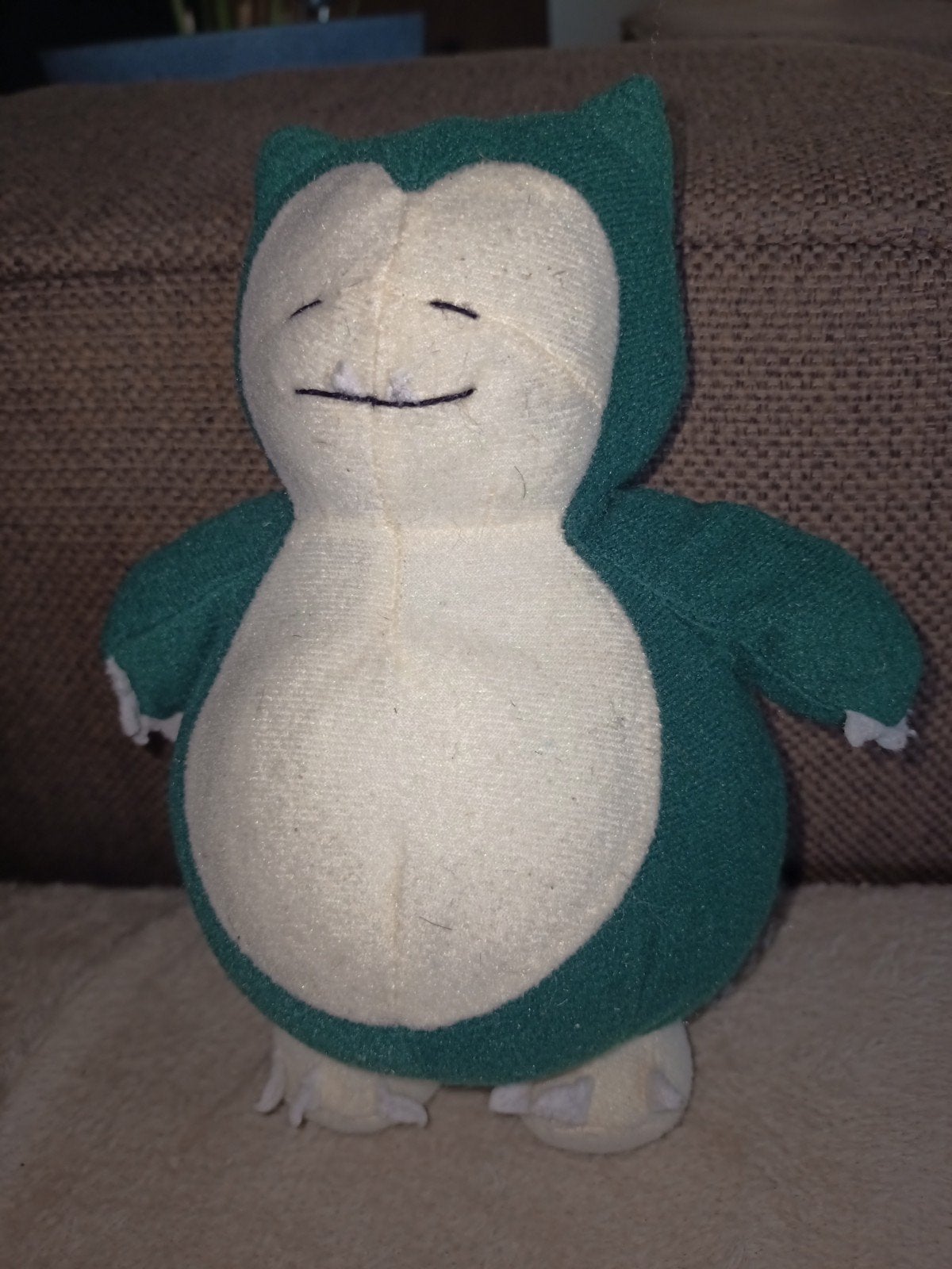 Pokemon, snorlax, nintendo, vintage, 1999., Ophalen of Verzenden, Nintendo, Wasbaar, Gebruikt