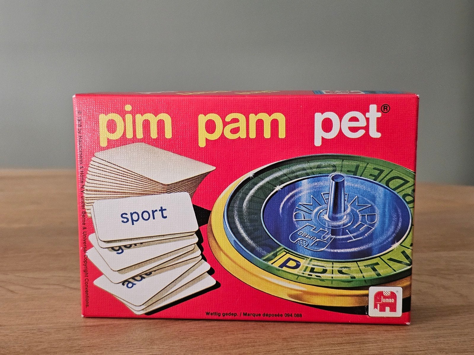 Vintage Pim Pam Pet Spel Jumbo – Klassiek Jaren 70 / 80, Een of twee spelers, Ophalen of Verzenden, Gebruikt, Jumbo