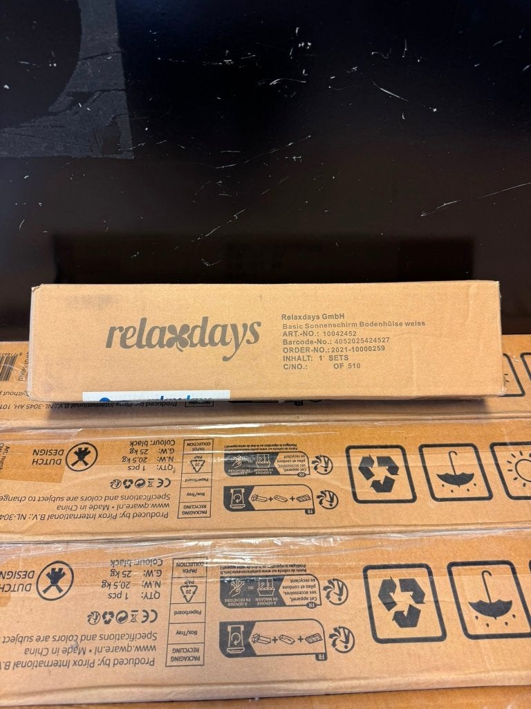 Relaxdays Parasolgrondanker