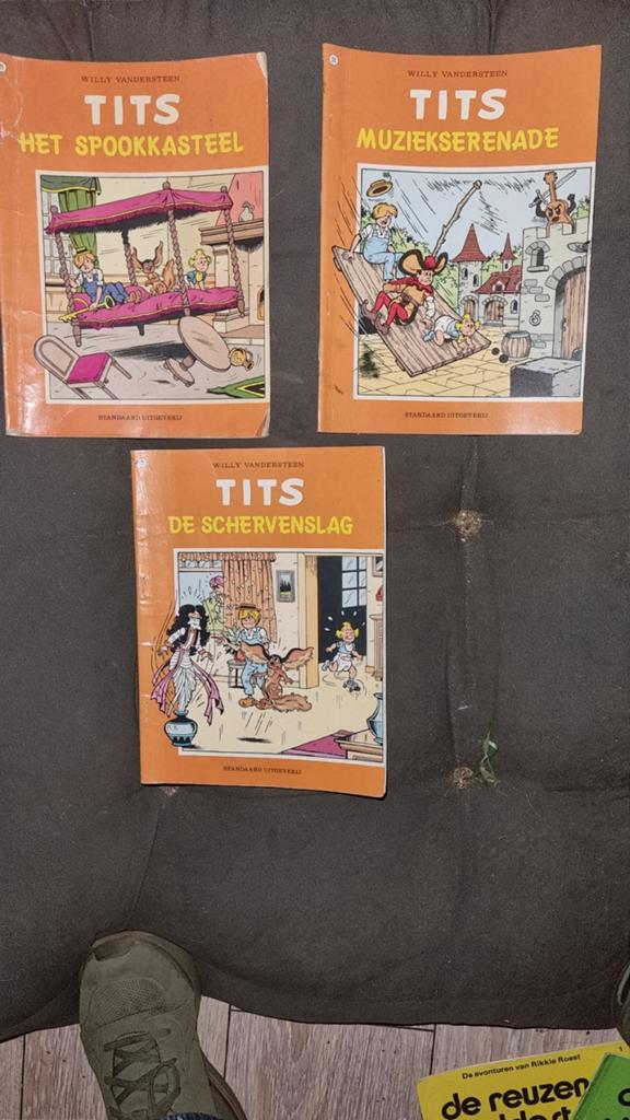 3 X Tits  Willy Vandersteen, Meerdere stripboeken, Ophalen of Verzenden, Gelezen, Maurice Tillieux