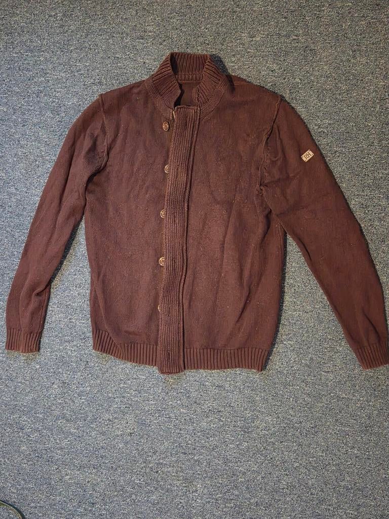 Pedro del Hierro vest – maat M – wol/katoen – bijna nieuw, Maat 52/54 (L), Bruin, Ophalen of Verzenden, Zo goed als nieuw