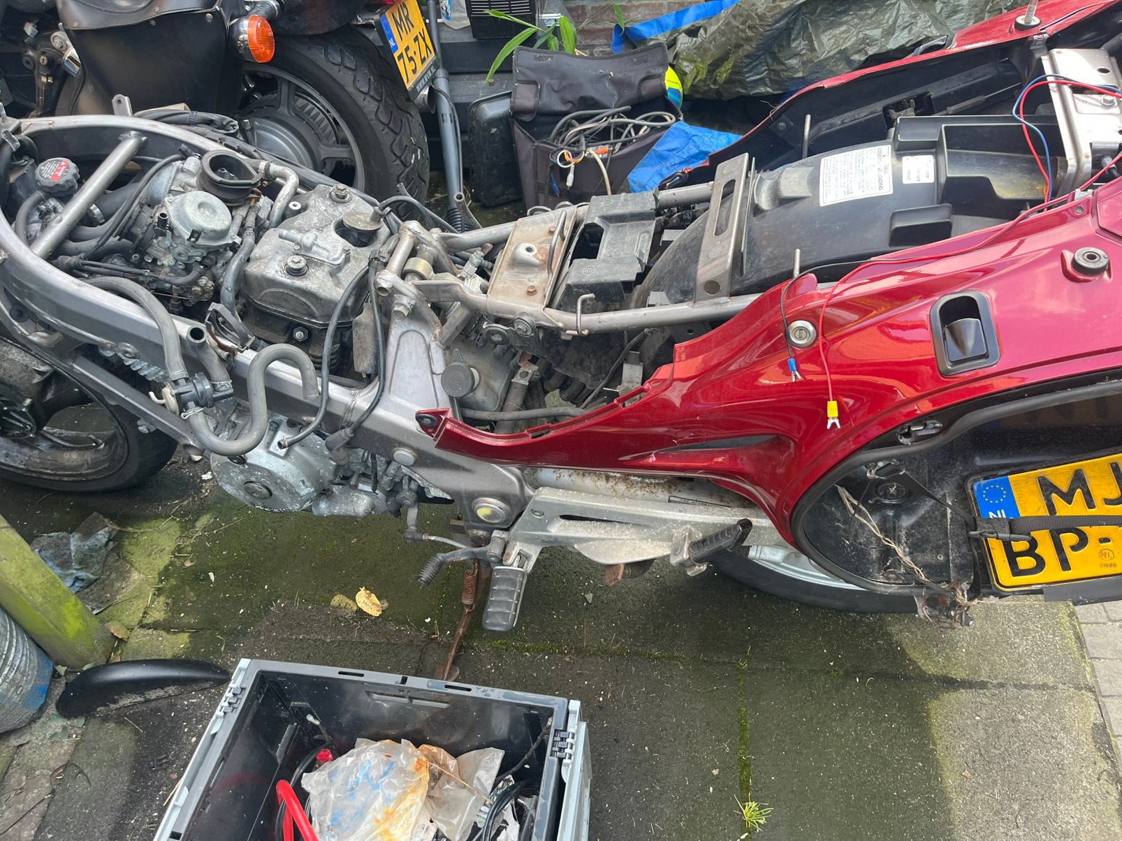 Frame Honda deauville nt 650 2001, Ophalen of Verzenden