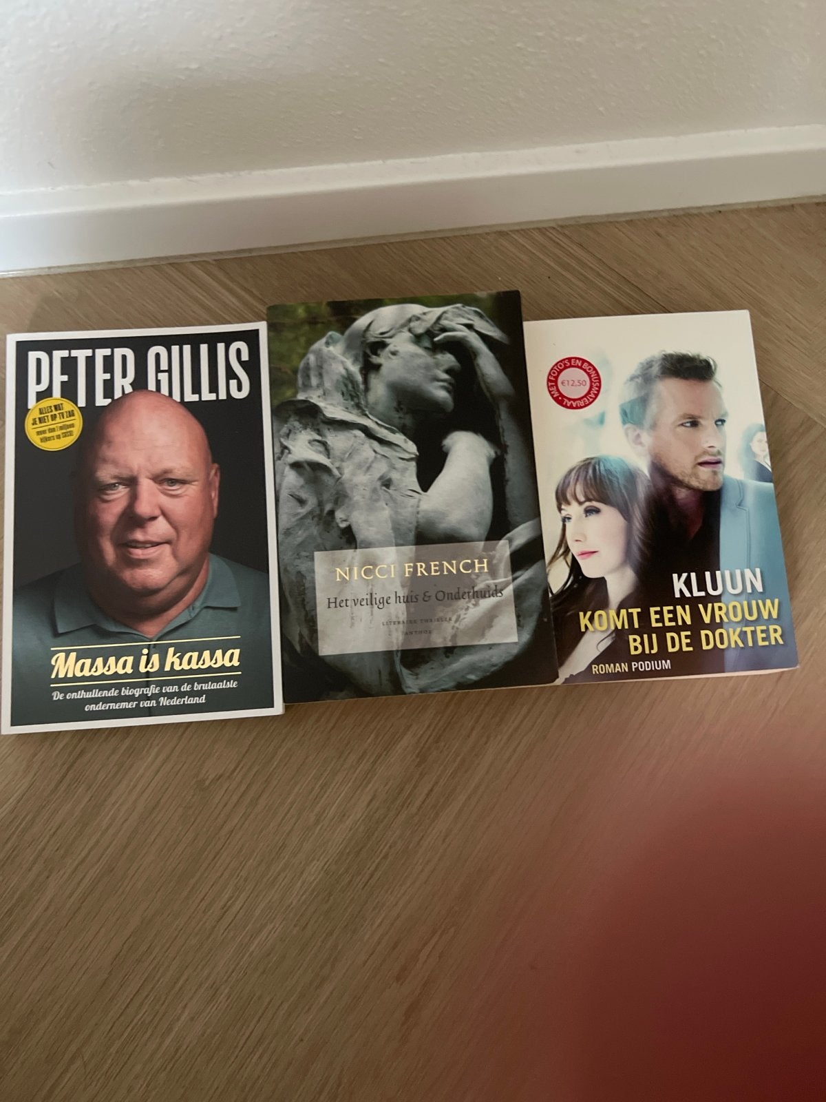 Boekenpakket: Peter Gillis, Nicci French, Kluun, Boeken, Ophalen of Verzenden, Gelezen