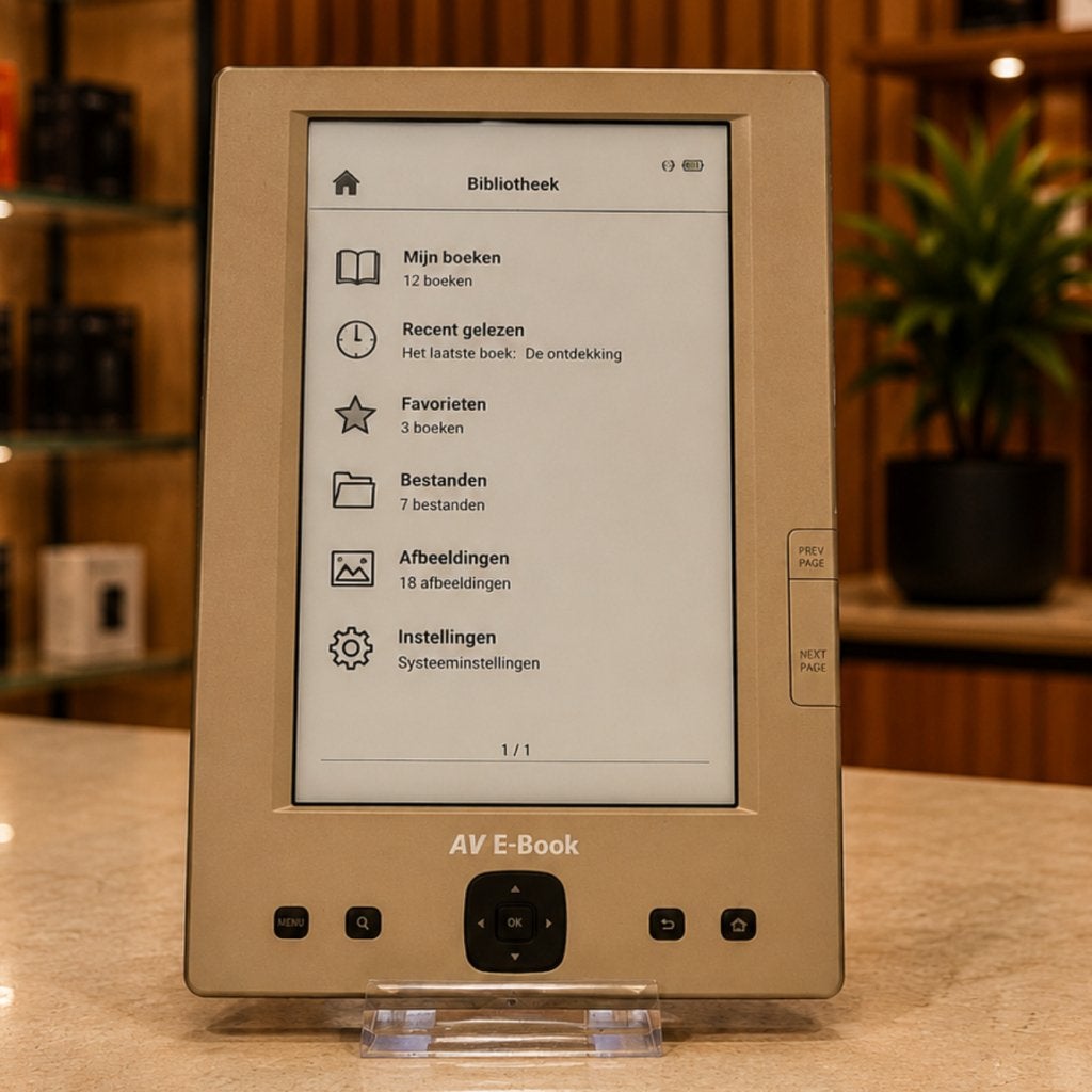 Autovision AV701 E-Reader - In Nette Staat, Flex Ltd., Zo goed als nieuw, https://flex.com/contact-us, Nobelstraat 10, 5807 GA Oostrum LB, Limburg, Nederland