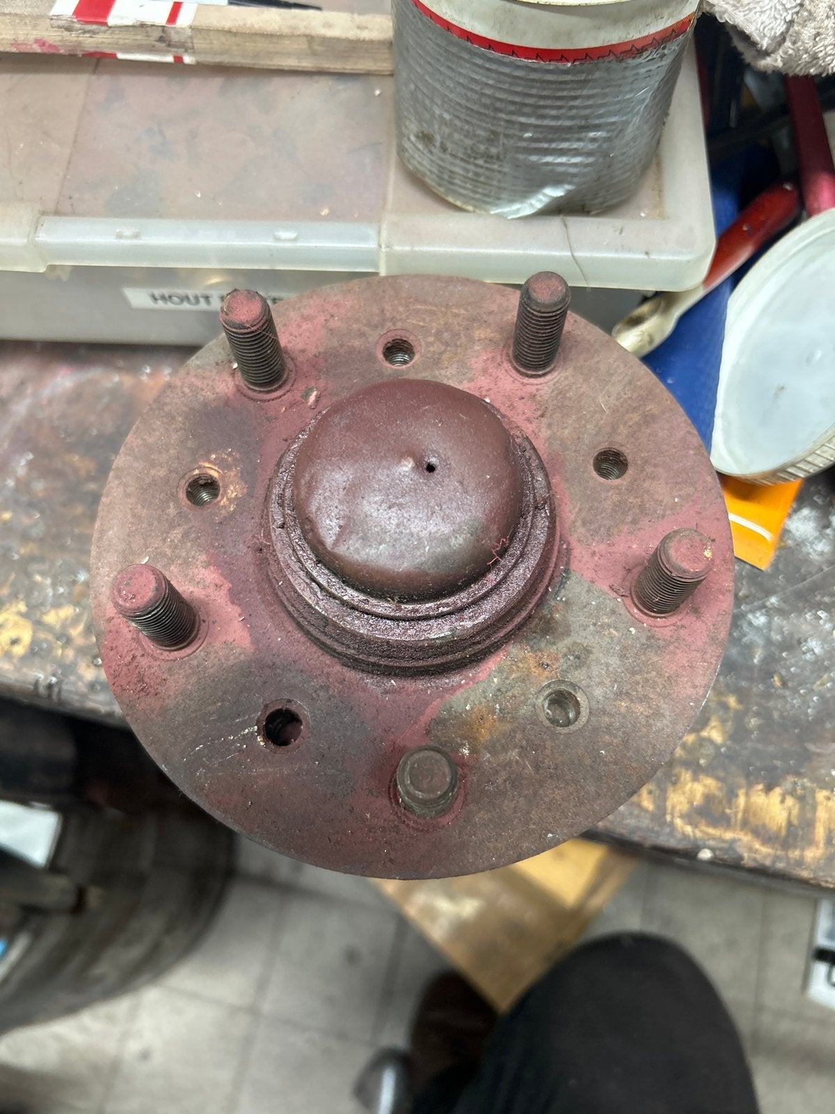 Opel Monza/Senator wielnaaf voor, Auto-onderdelen, Ophalen of Verzenden, Gebruikt, Opel