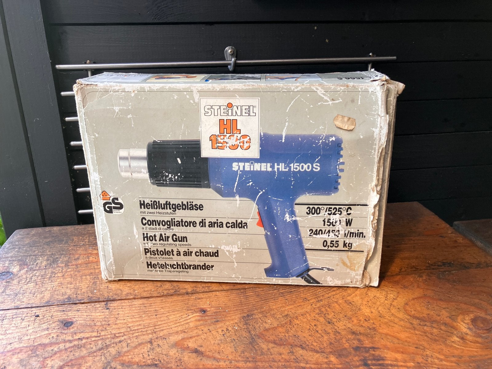 Steinel HL1500 Fohn, Ophalen of Verzenden, Gebruikt, Overige typen