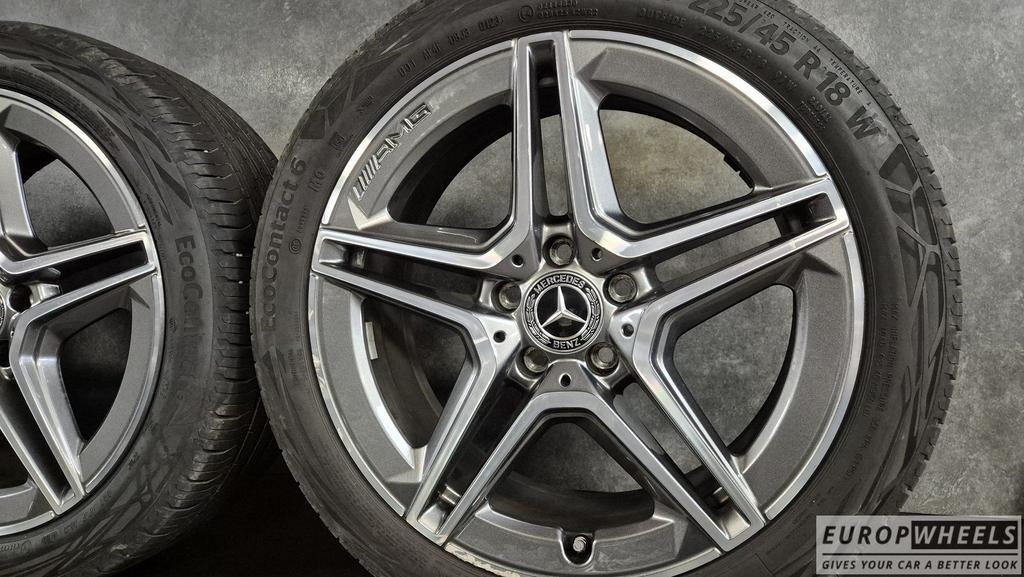 18 inch Mercedes A klasse AMG A B CLA W247 W177 Zomerbanden, 18 inch, Gebruikt, -, -