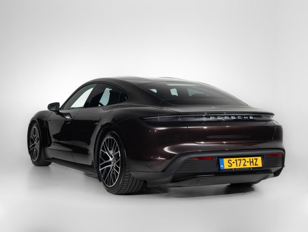 Porsche Taycan, Auto's, Porsche, Achterwielaandrijving, Gebruikt, Zwart, 18 min