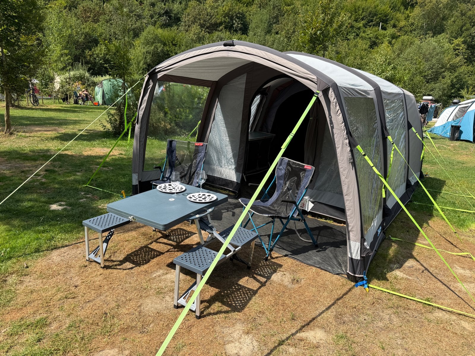Kampa Dometic Hayling 4 Air Pro Tent - Opblaasbare Gezinsten, Ophalen, Gebruikt, Tot en met 6