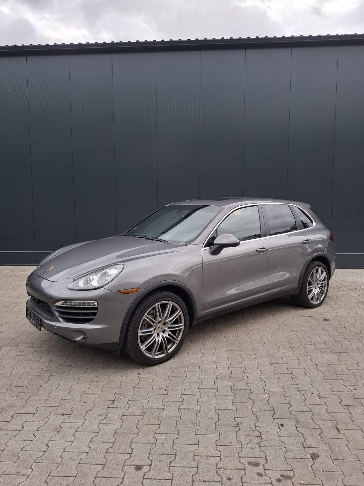Porsche cayenne s hybride motorschade, Auto diversen, Schadeauto's, Ophalen, Zwart, Benzine, SUV of Terreinwagen