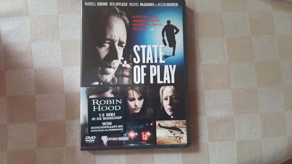 dvd actiefilm State of Play met Ben Affleck, Vanaf 12 jaar, Ophalen of Verzenden, Nieuw in verpakking, Actie