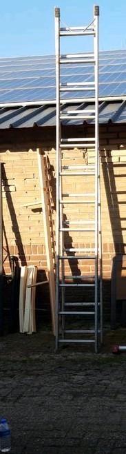 1 altrex ladders 2 delig, Doe-het-zelf en Verbouw, Ladders en Trappen, Ophalen of Verzenden, 4 meter of meer
